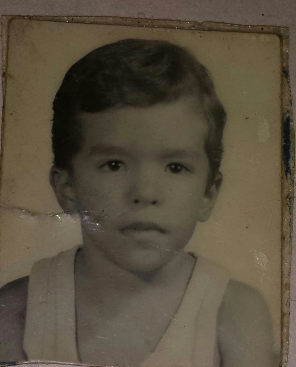 Retrato de la infancia, foto familiar antigua
